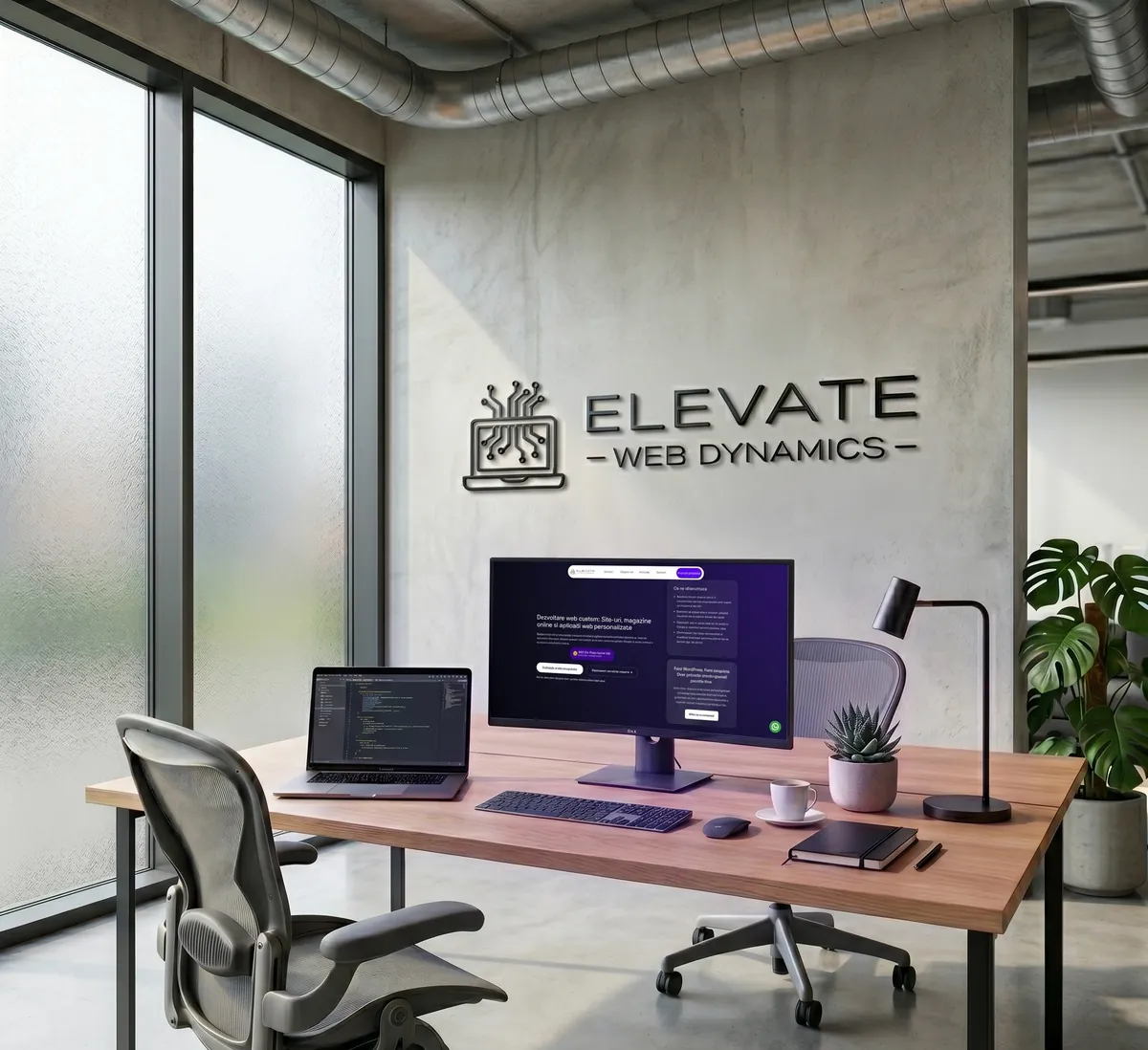Studioul premium de programare și design al agenției Elevate Web Dynamics